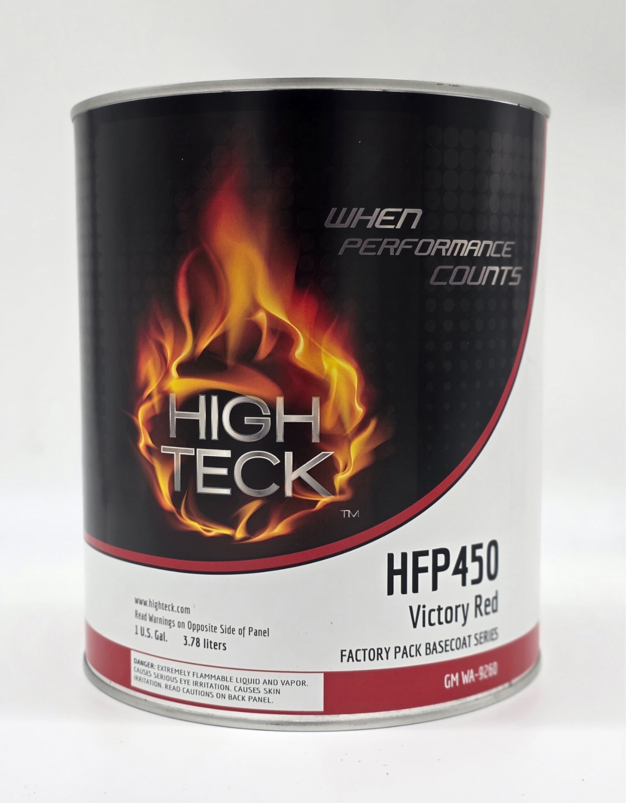 HIGH TECK GM 9260 Victory Red Automotive Basecoat GALLON  HFP450 WA9260 U9260