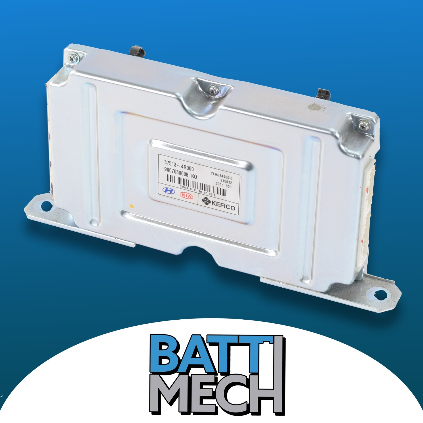 2011-2015 Hyundai Sonata Hybrid Battery Management Control Module 37513-4R000