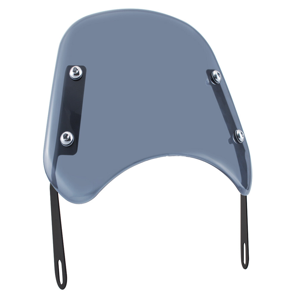 Universal Smoke 5-7'' Headlight Windshield Wind Deflector For Cafe Racer Yamaha