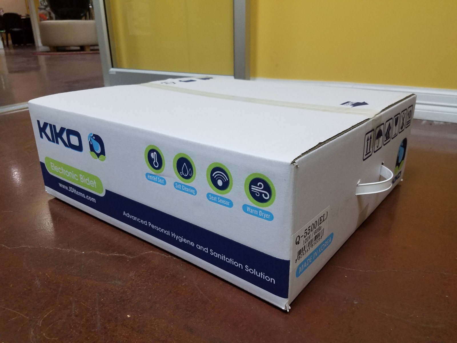 KIKO Q-7700 Luxury Elongated Bidet Toilet Seat 55 Functions HEATED SEAT n more!