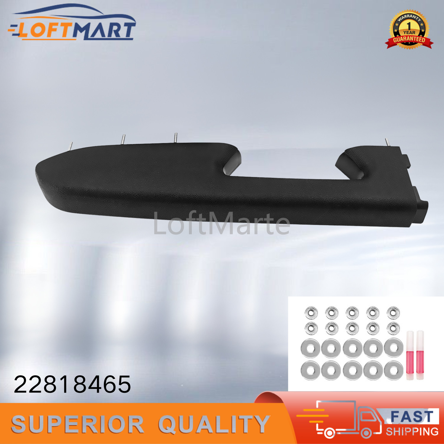 22818465 Left Armrest Repair Kit for Chevy Silverado GMC Sierra 2010-2014