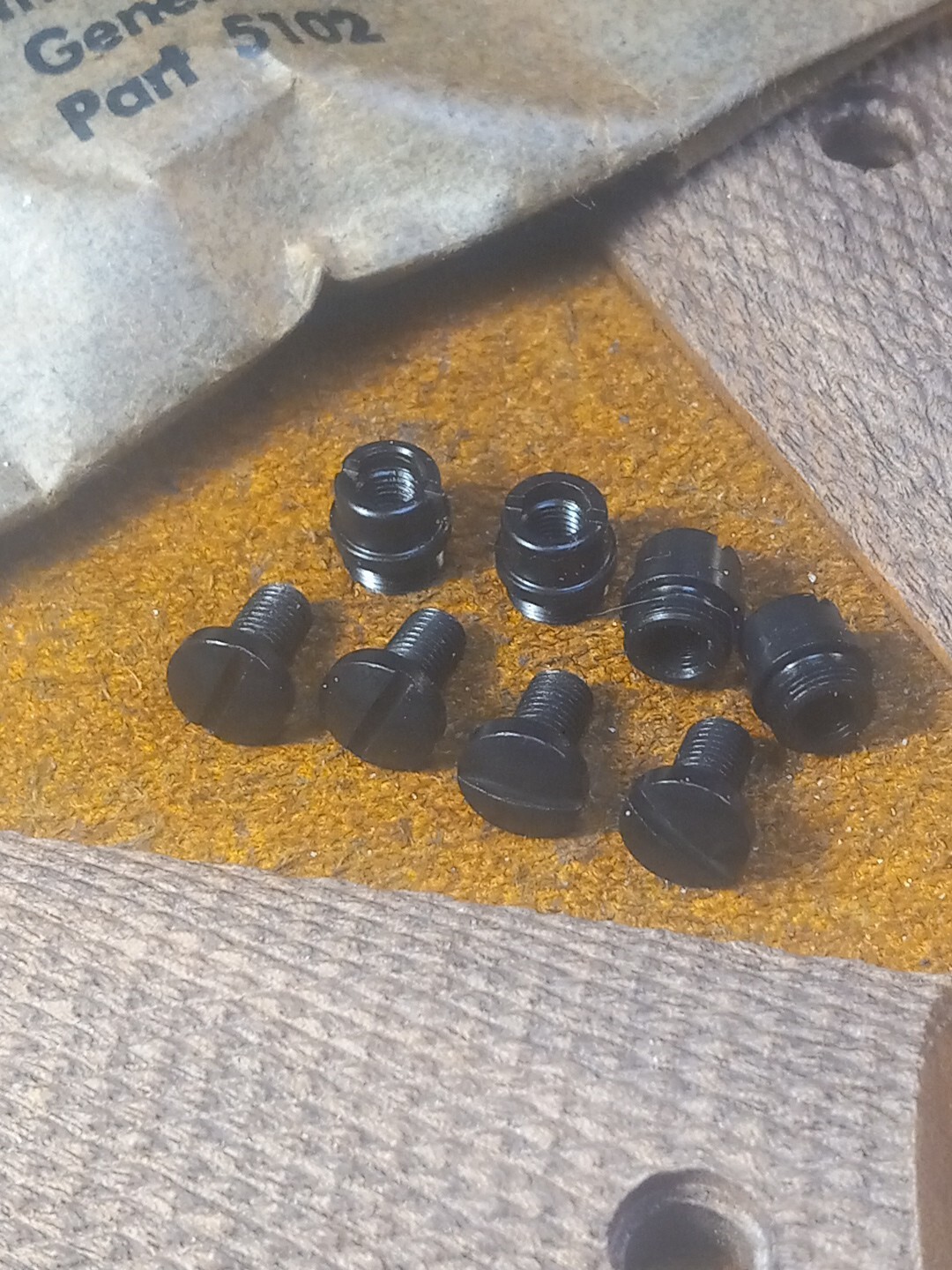 WWI WWII M1911 M1911A1 1911 1911A1 Colt Grip Screws And Bushings