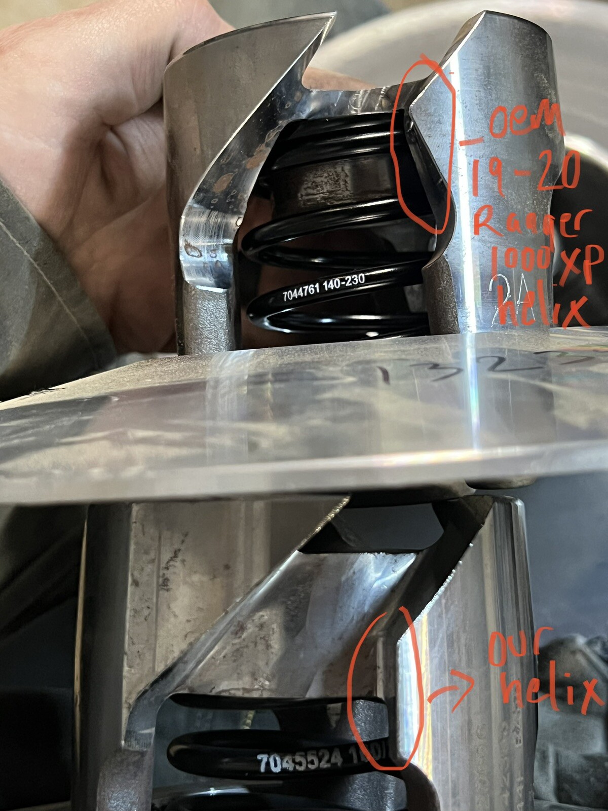 2019-2020 POLARIS RANGER 1000 XP NEW HD SECONDARY DRIVEN CLUTCH COMPLETE ! 2018