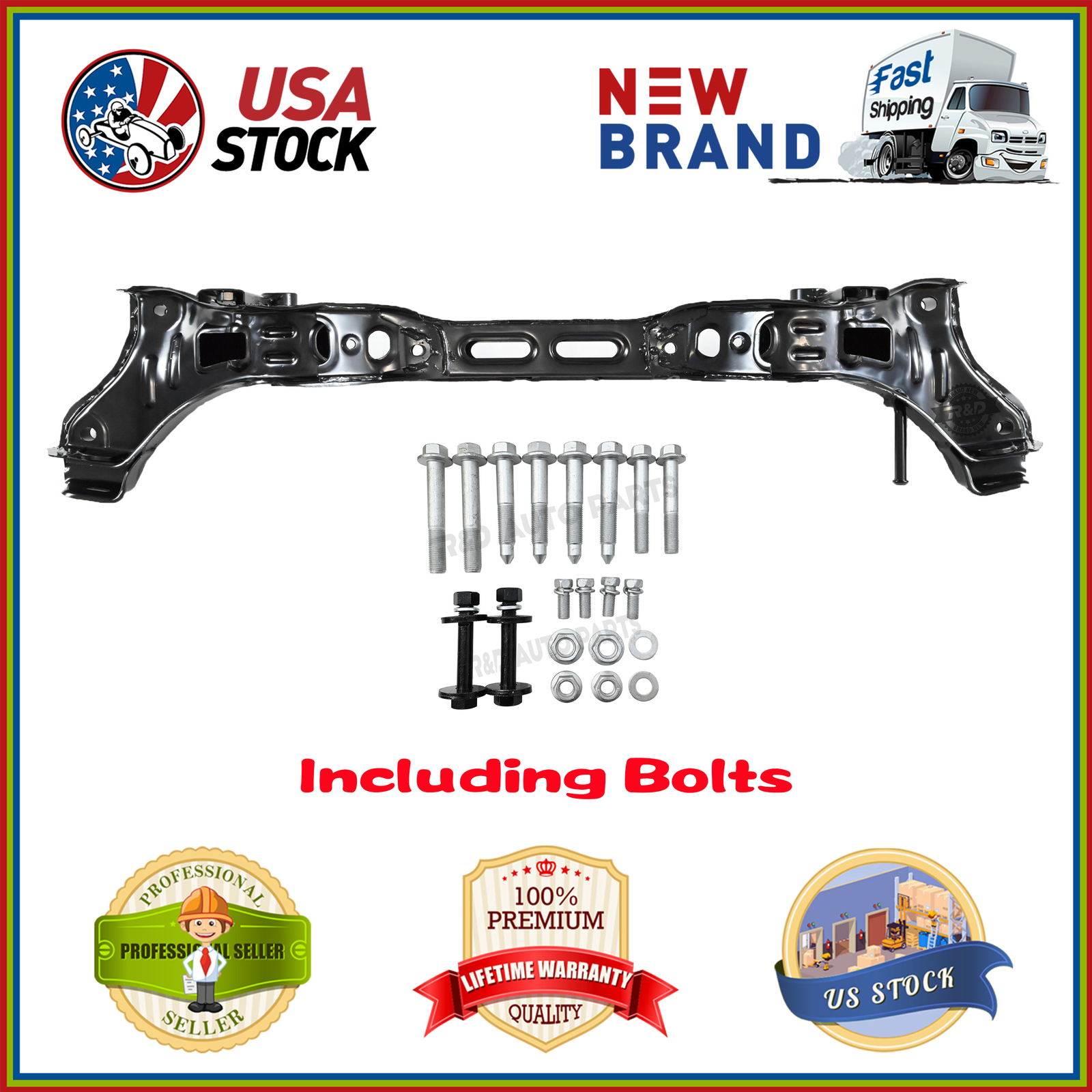 Rear Subframe Crossmember for Hyundai Elantra Cradle Sedan SW 2006-2010 W/Bolts