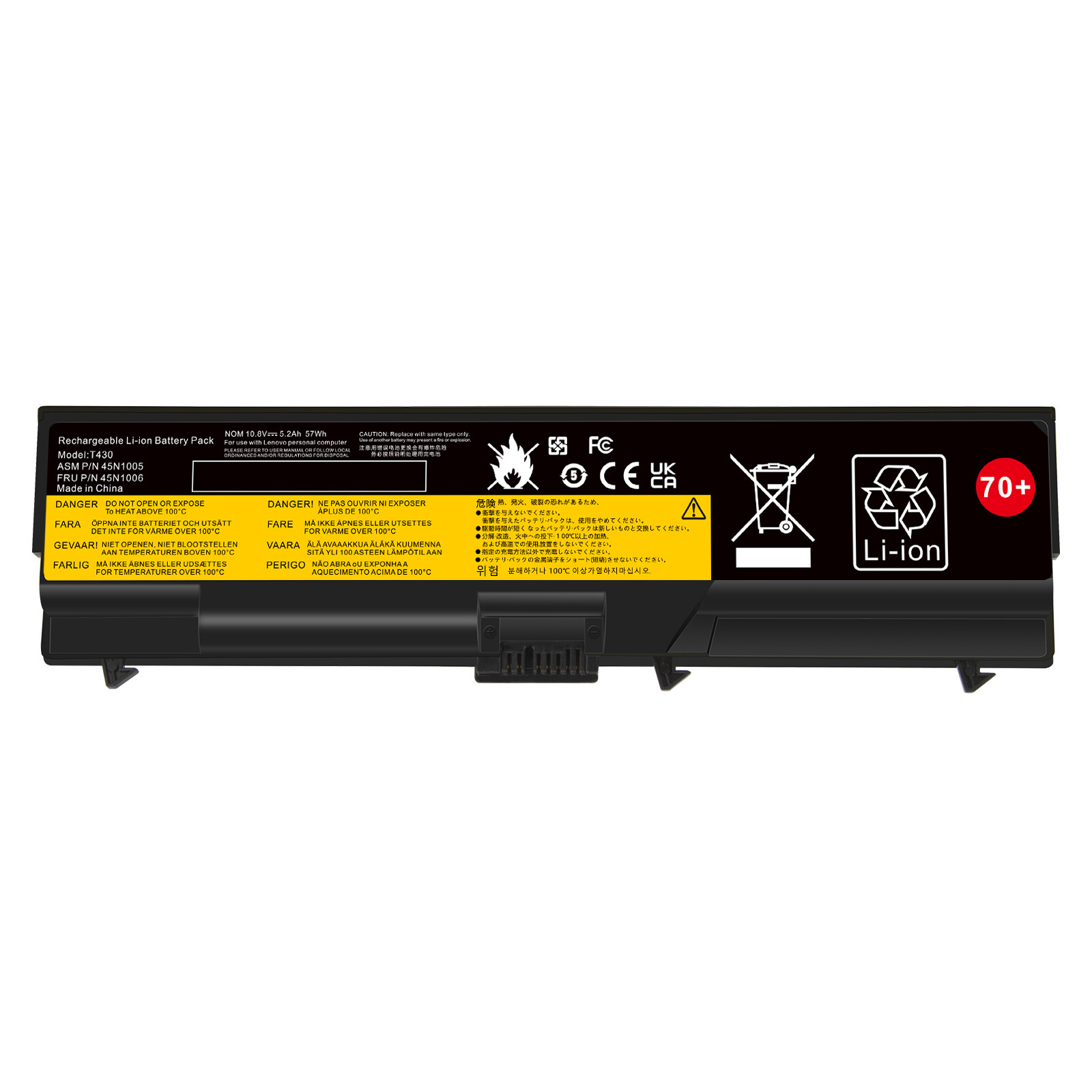 Lot 70+ Battery For Lenovo ThinkPad T430 T530 L430 L530 W530 0A36303 45N1001