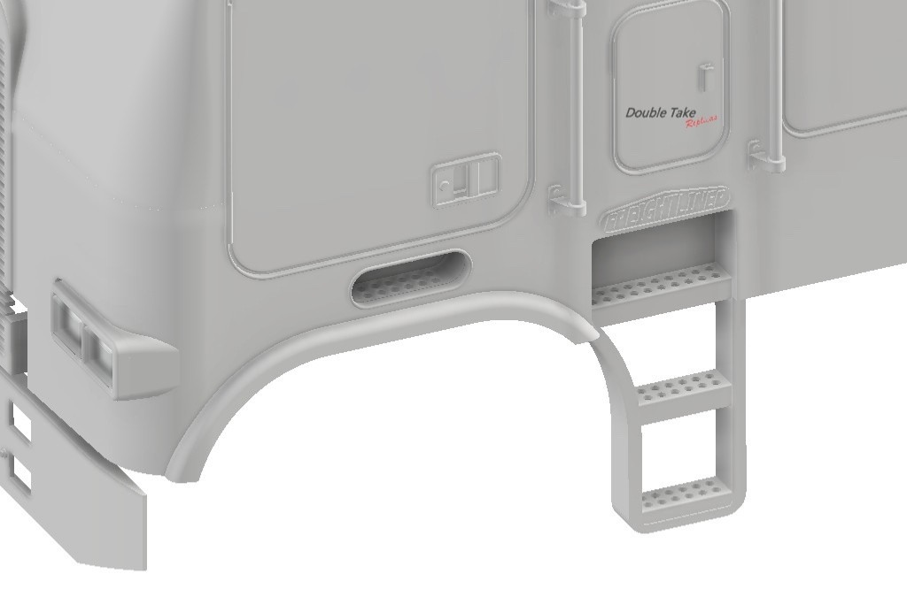 1/25th resin 3d 84-88 Freightliner 104”cab by KJ