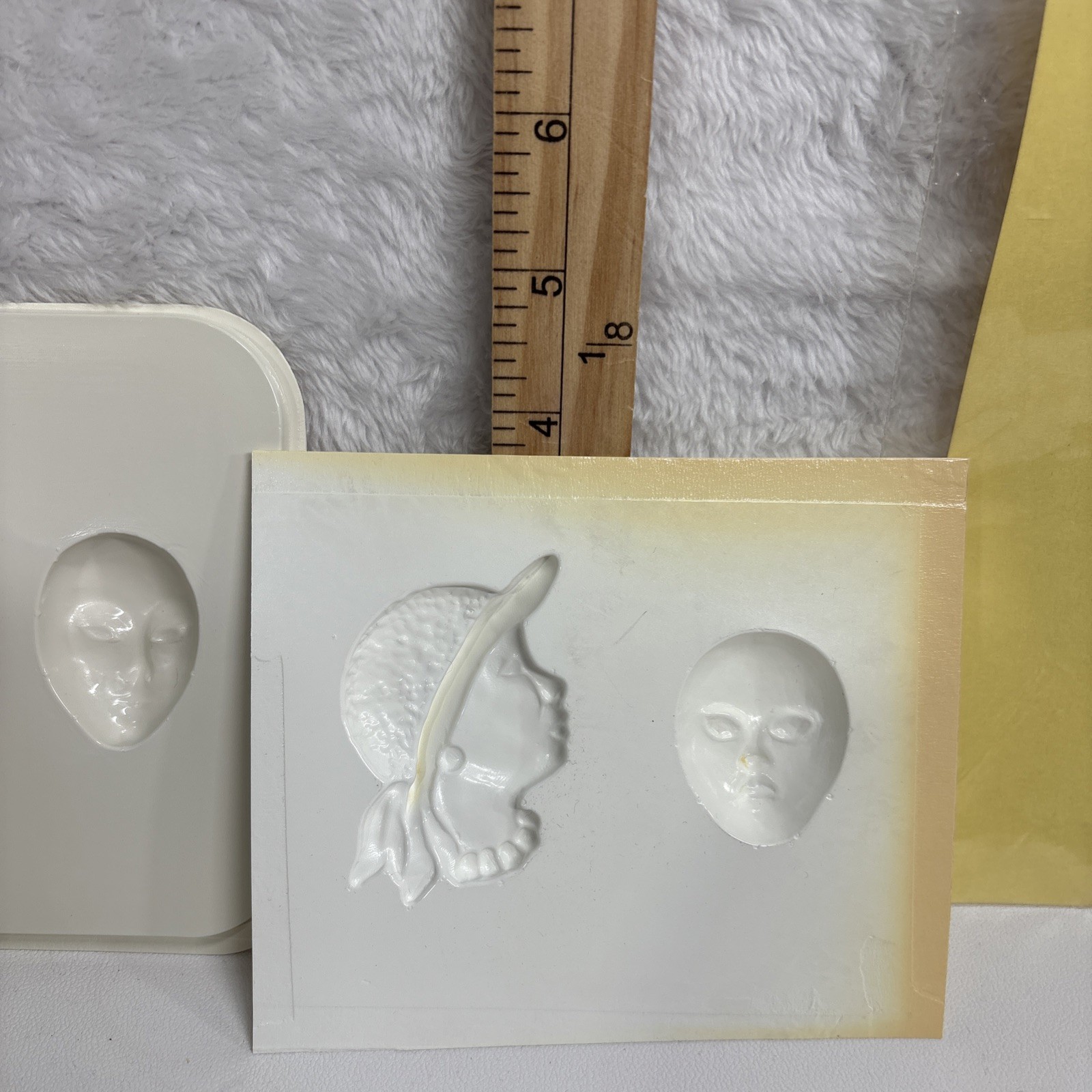 Press Mold For Air Dry Clay Vintage 1990