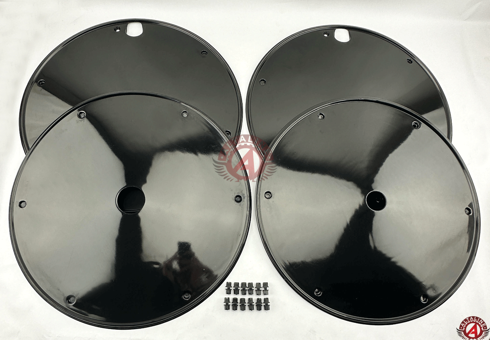 26" ALTALINE Bicycle ABS Wheel Rim Cover BLACK.