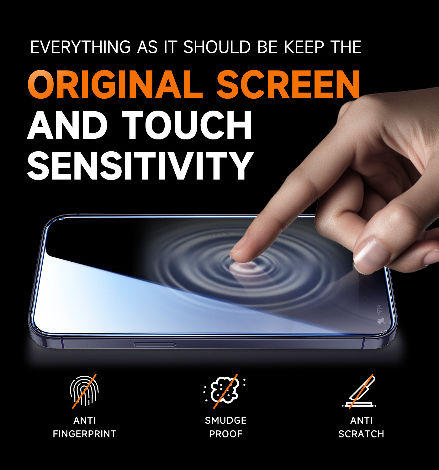 MAGIC JOHN for Samsung Galaxy S25 Ultra Tempered Glass Screen Protector privacy