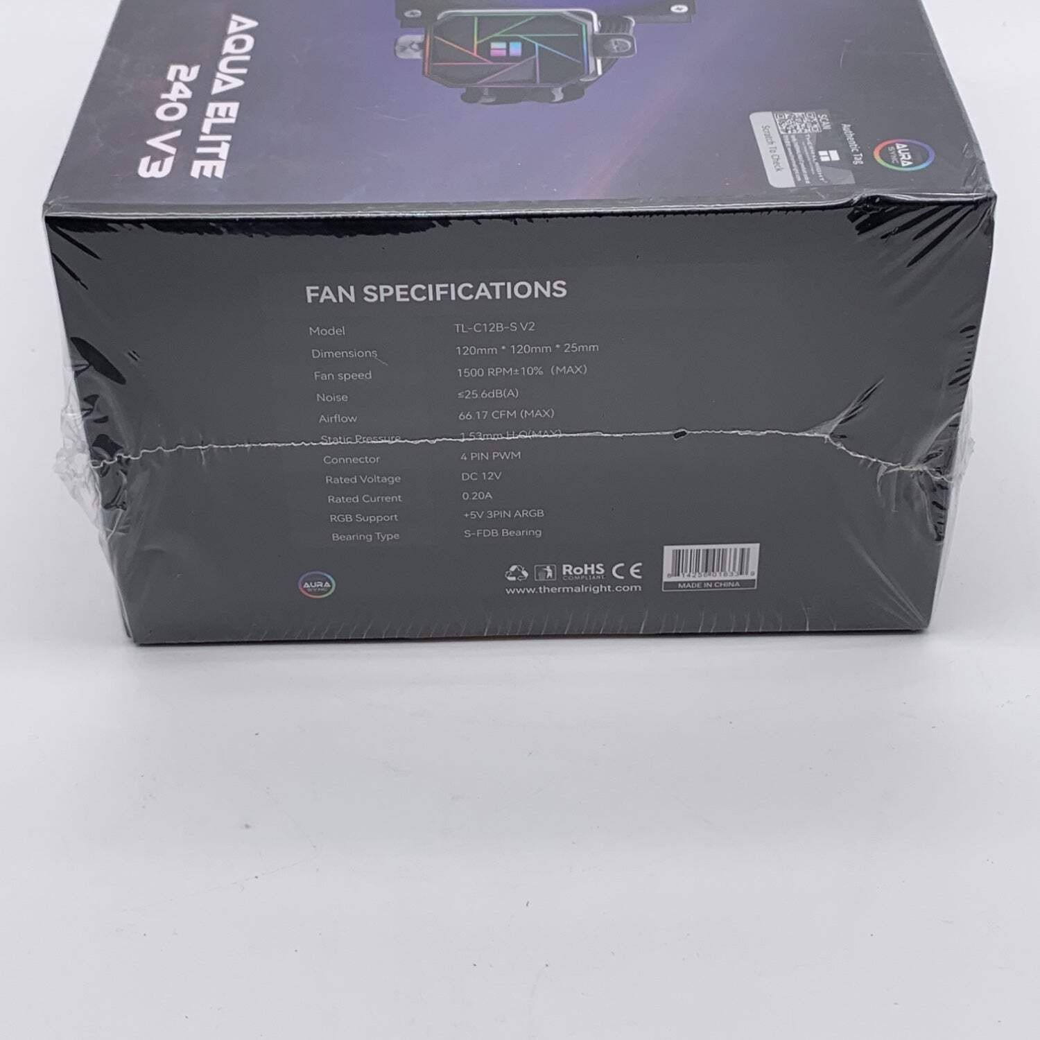 New Thermalright Aqua Elite 240 V3 All-In-One CPU Liquid Cooler TL-C12B-S V2