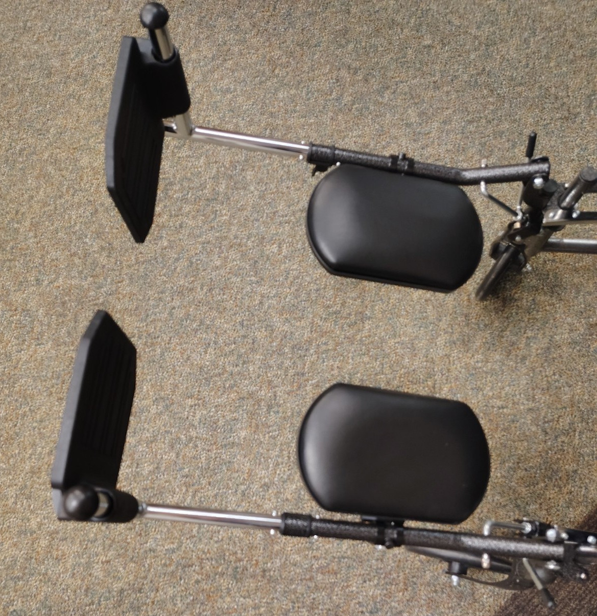 Pair Universal Elevating Leg Foot Rest Legrest Manual Wheelchair Wheel Chair New