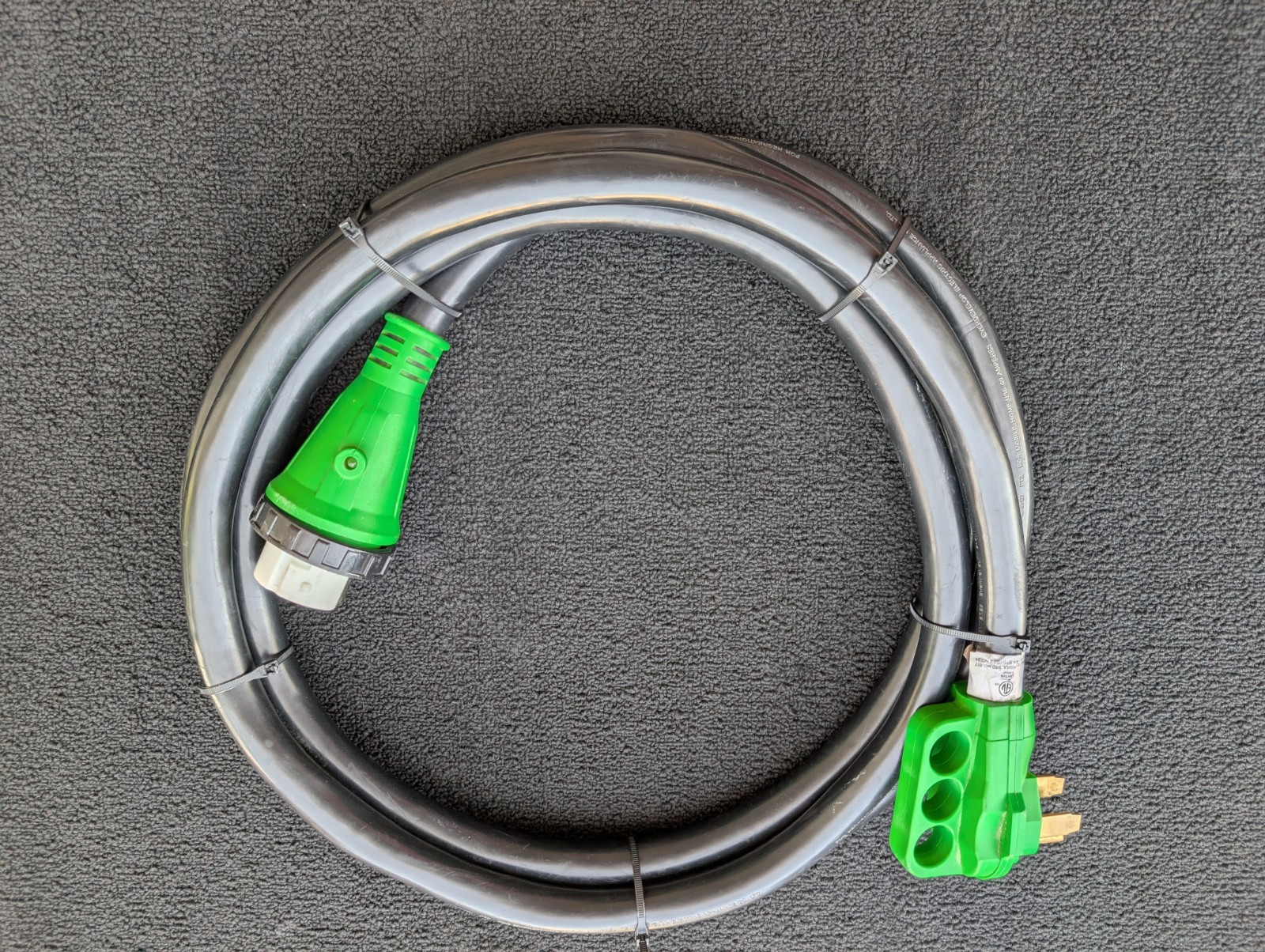 50 AMP Marine Shore Power Supply Cord Cable - 15 Feet - Everdevelope - FREE SHIP