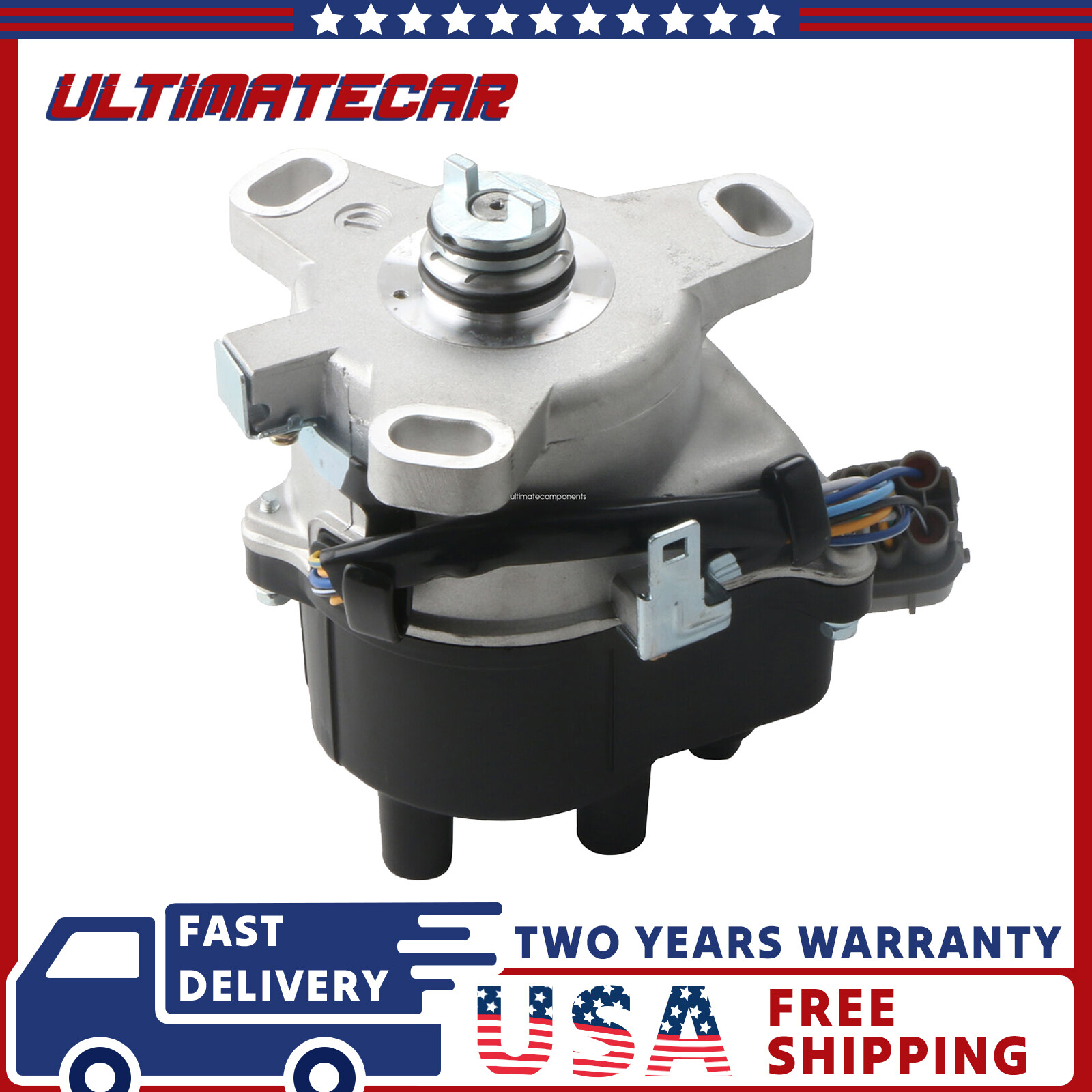 Ignition Distributor For 1996-2001 Acura Integra LS RS SE OBD2 Replaces TD-85U