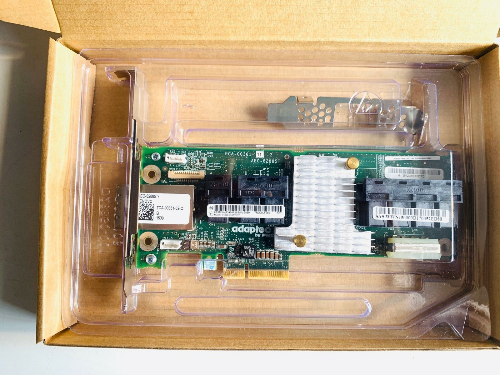 Adaptec 2283400-R AEC-82885T LENOVO 36Port 12Gb/s SAS Expander Card 82885T US