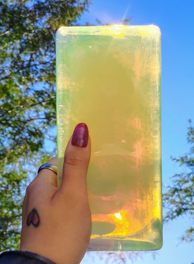 Opalite LARGE Block Rough Flint Knapping 3.9#