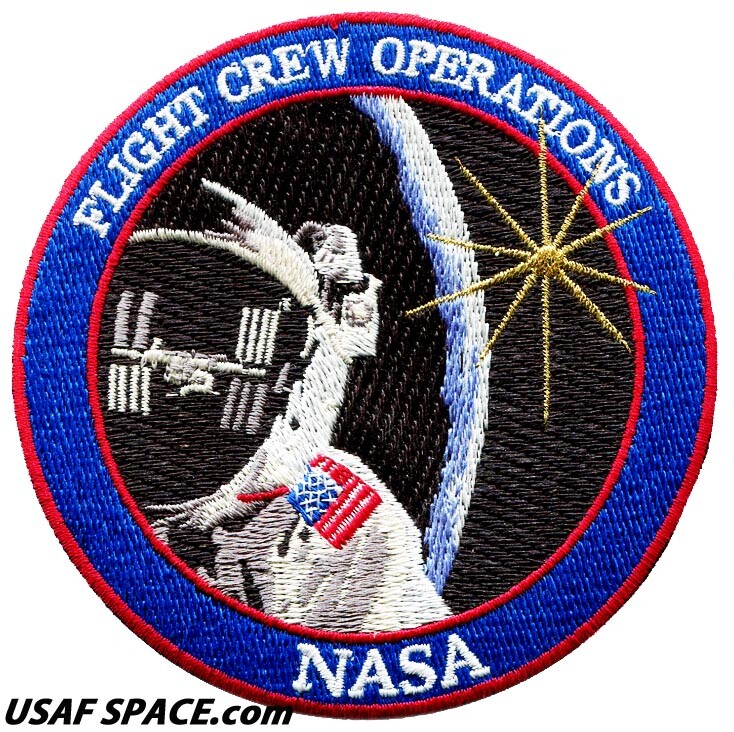 Authentic - NASA FLIGHT CREW OPERATIONS - ORIGINAL A-B Emblem SPACE PATCH
