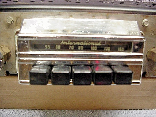 1957 International AM Radio - Plays Well - Model 1L7TC