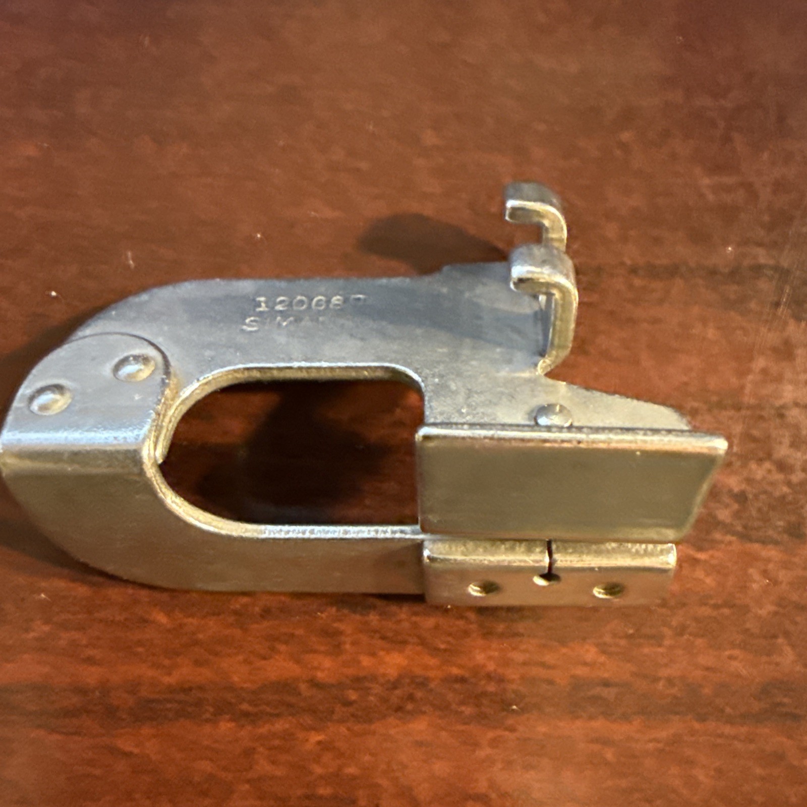 Vintage SINGER SIMANCO 120687 Imitation Hem Stitcher Veining Attachment