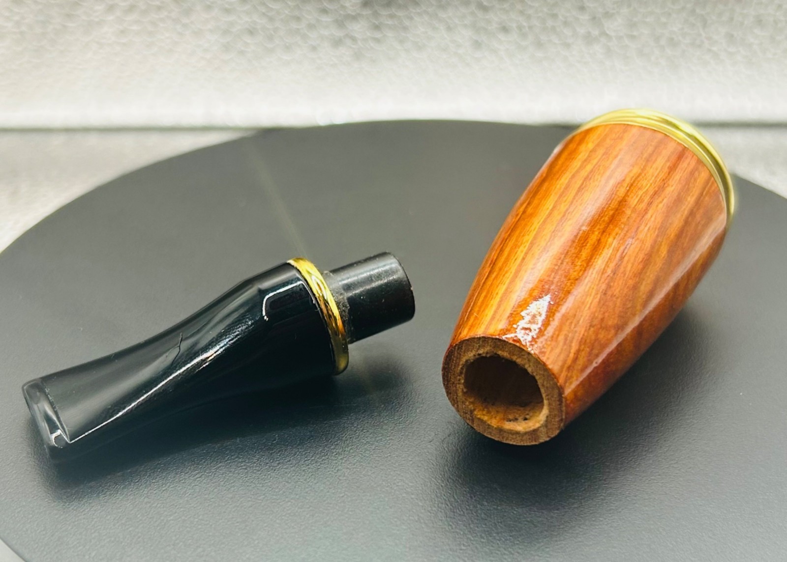 Multi-Caliber Briar Wood Cigar Holder