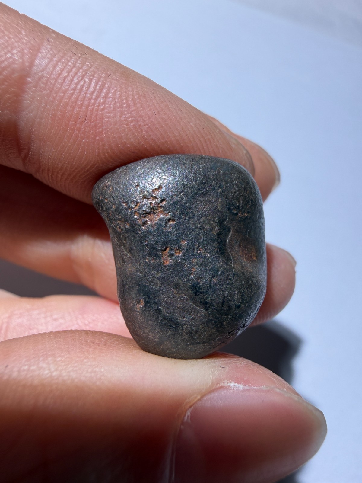 Sikhote-Alin Iron Meteorite 12g Very nice regularly shaped orientation