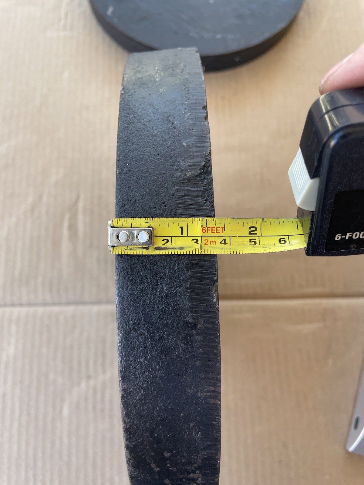 BFCO Vintage Olympic 2” 25 Lb Weight Plates 2x25Lb Total 50 Lbs