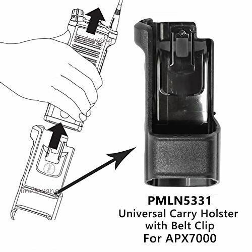 APX 7000 Radio Holder Holster With Belt Clip for APX7000 Handheld PMLN5331