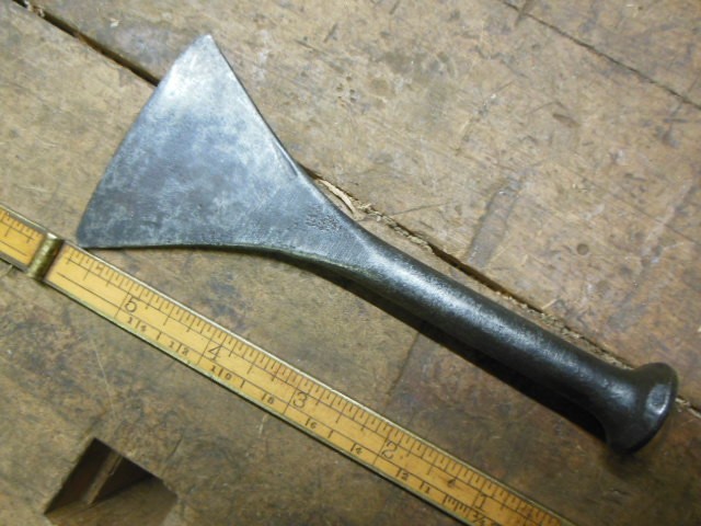 Vintage ship builder caulking iron old carpenter tool