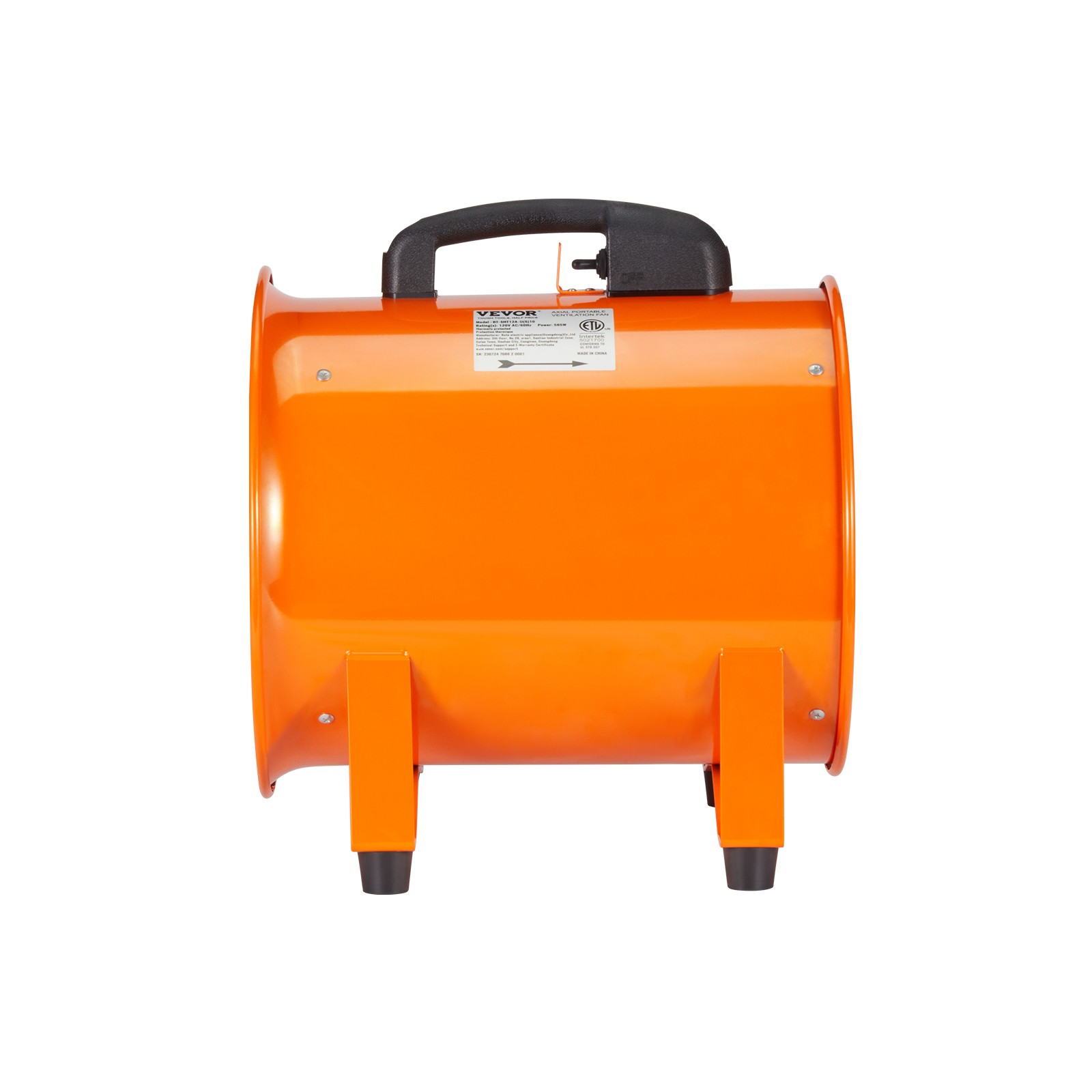 VEVOR 16 Inch Extractor Fan Blower with Duct Hose Ventilator