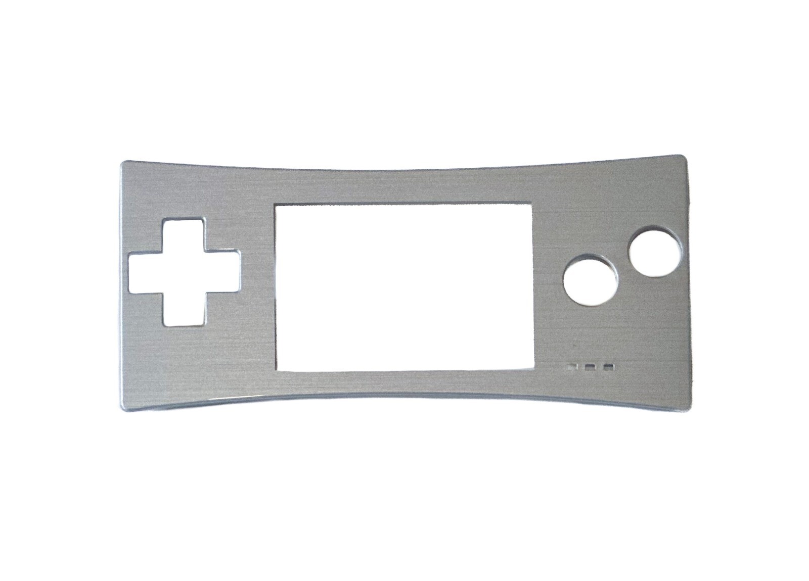 BRAND NEW Faceplate for Original Nintendo Game Boy Micro GBM Silver