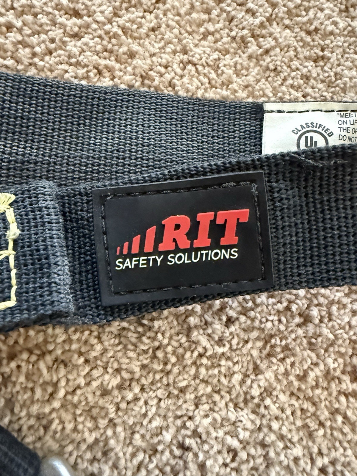 FIREFIGHTER RESCUE HARNESS CLASS 2 TURNOUT RIT SAFETY SOLUTIONS SIZE 28"-54"