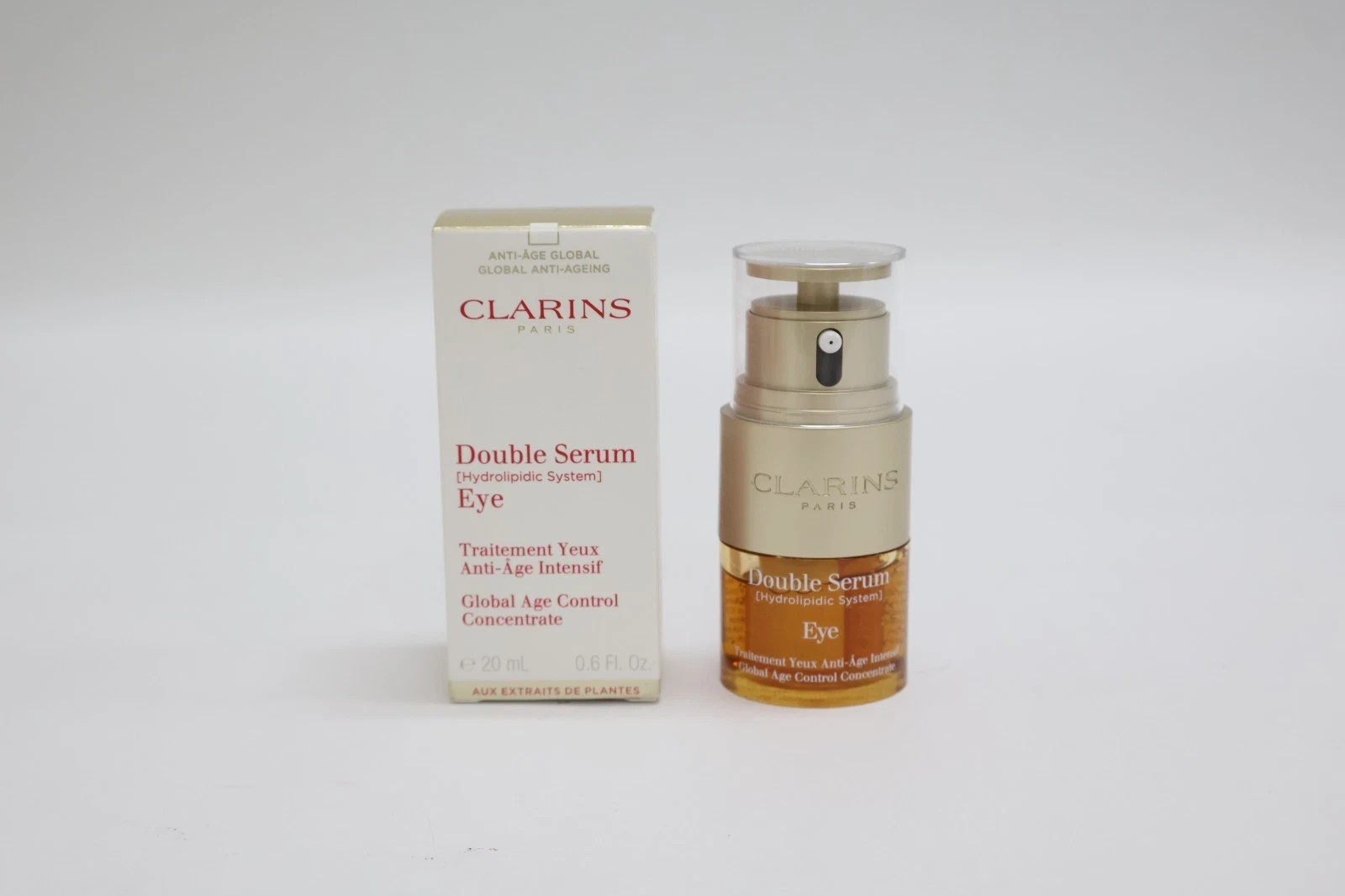 Double Serum Eye Global Age Control Concentrate 0.6 oz Skin Care