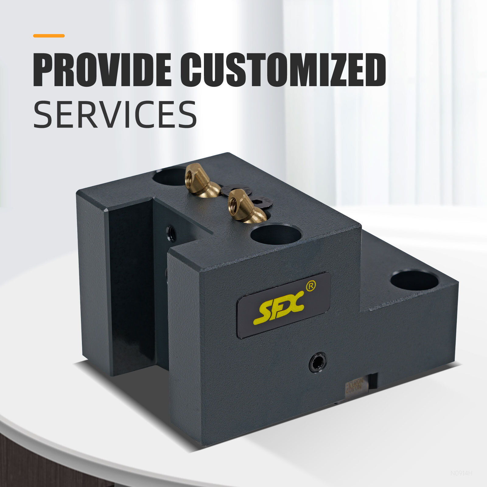 SFX BMT Static Tool Block Outer Diameter Tool Block QT500 Cast Iron