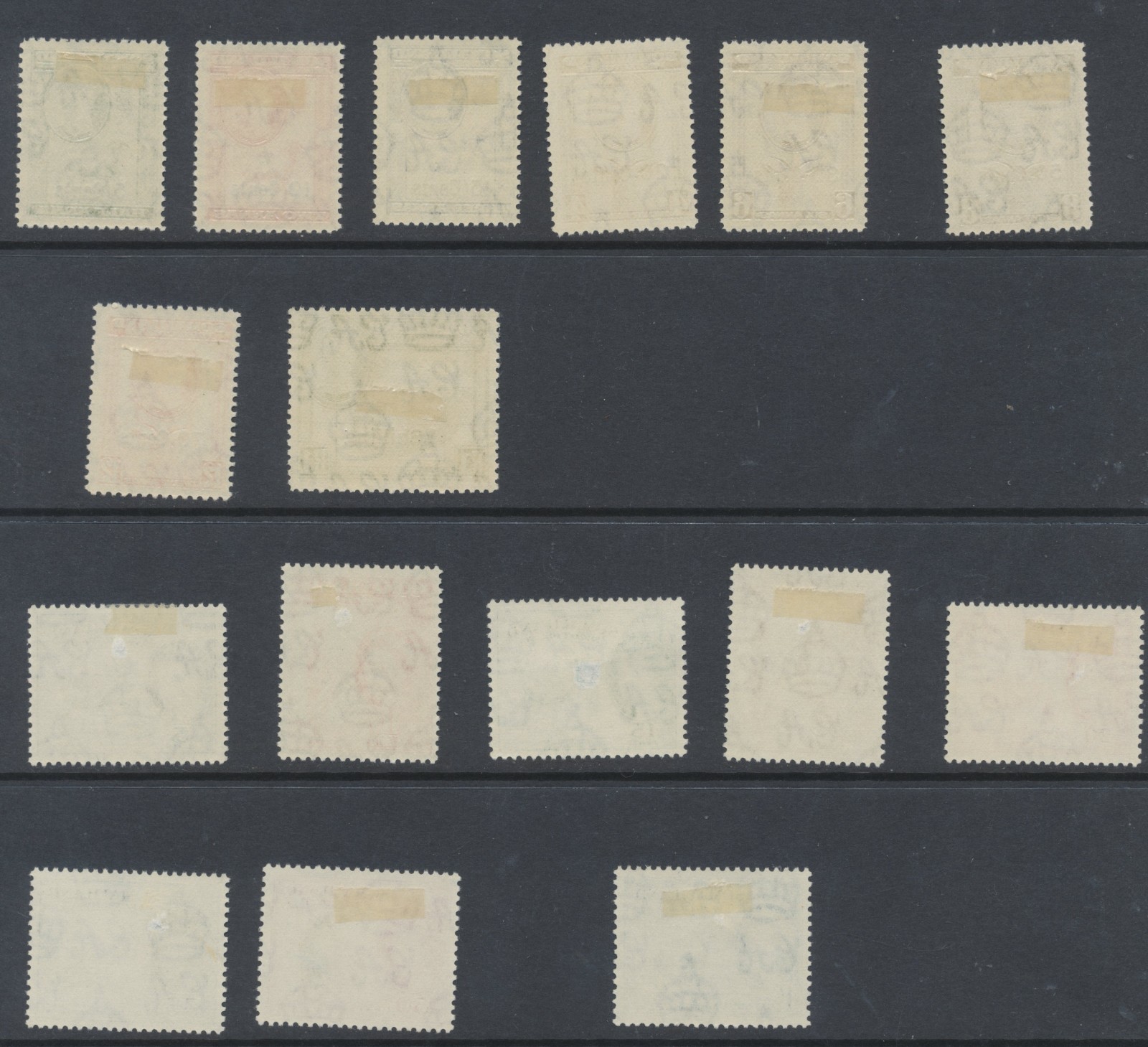 Somaliland Stamps 1952-1953 SG125/32;137/144 mint hinged