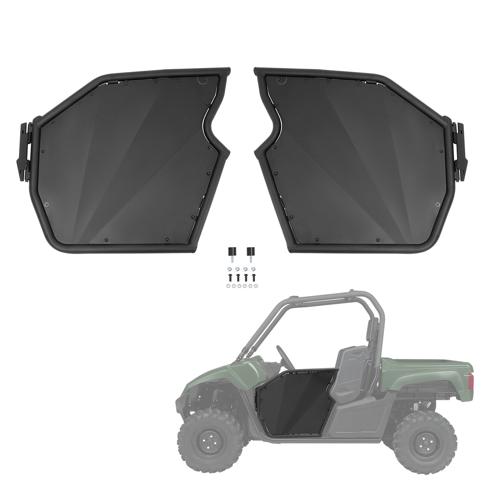 Aluminum Doors Panel Cabs Doors & Parts For Yamaha Viking EPS 2014-2025 15 PAIR