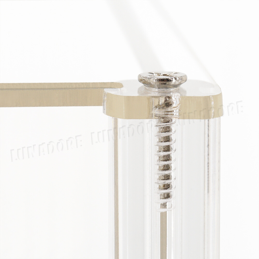 20 inch H Acrylic Display Case Collectibles Box Dustproof Large Figure Install