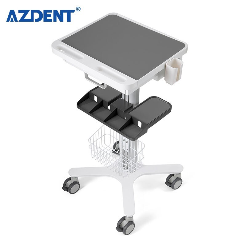 Dental Medical Endodontics Intraoral Scanner Cart Storage Trolley built-in plug
