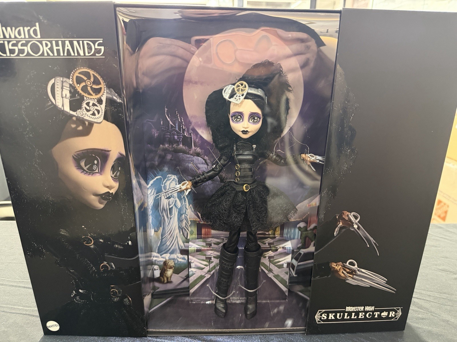 Monster High Skullector Edward Scissorhands Doll ✂️ - Fast Ship