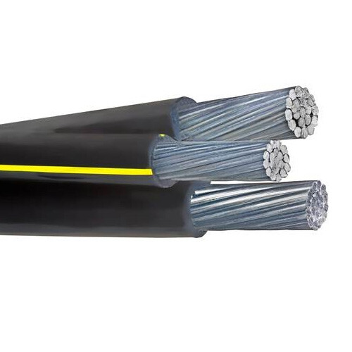 Vassar 4-4-4 Triplex Aluminum URD Direct Burial Cable (90 Amp) 600V