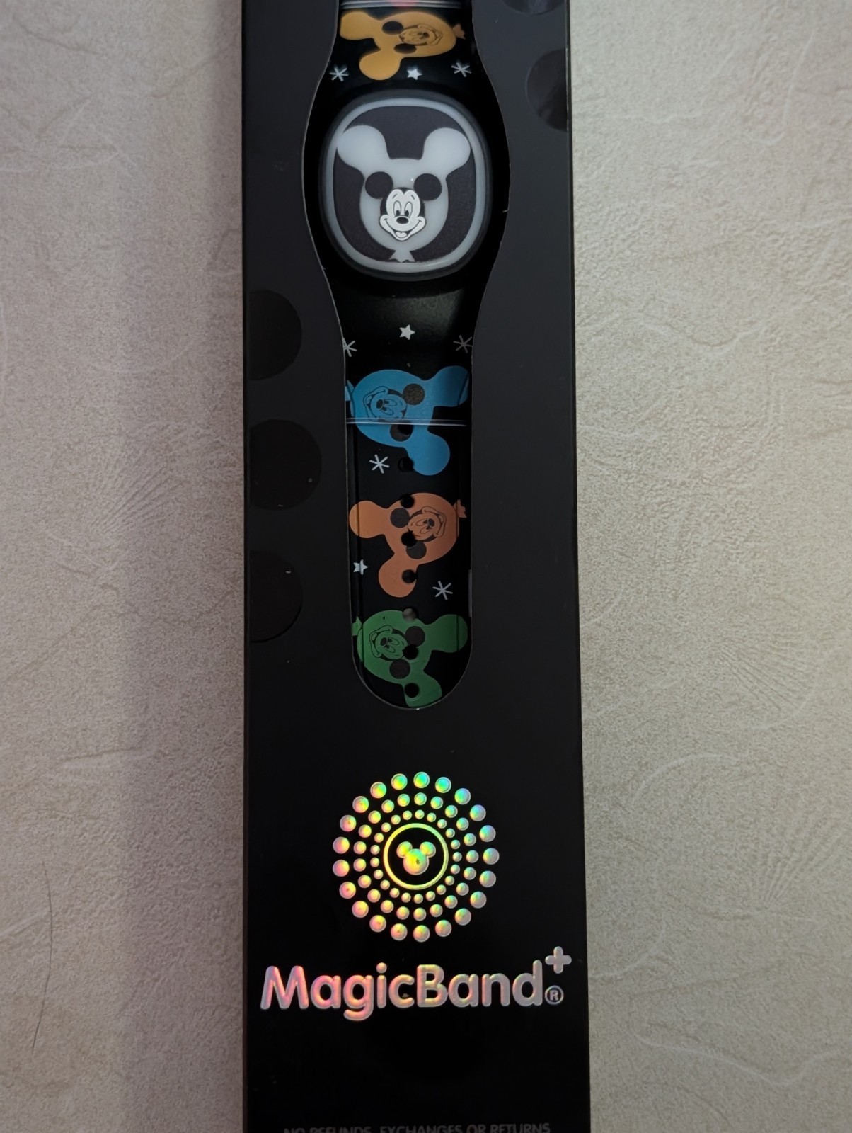Disney Parks Mickey Mouse Colorful Balloons Magic Band Plus New Unlinked