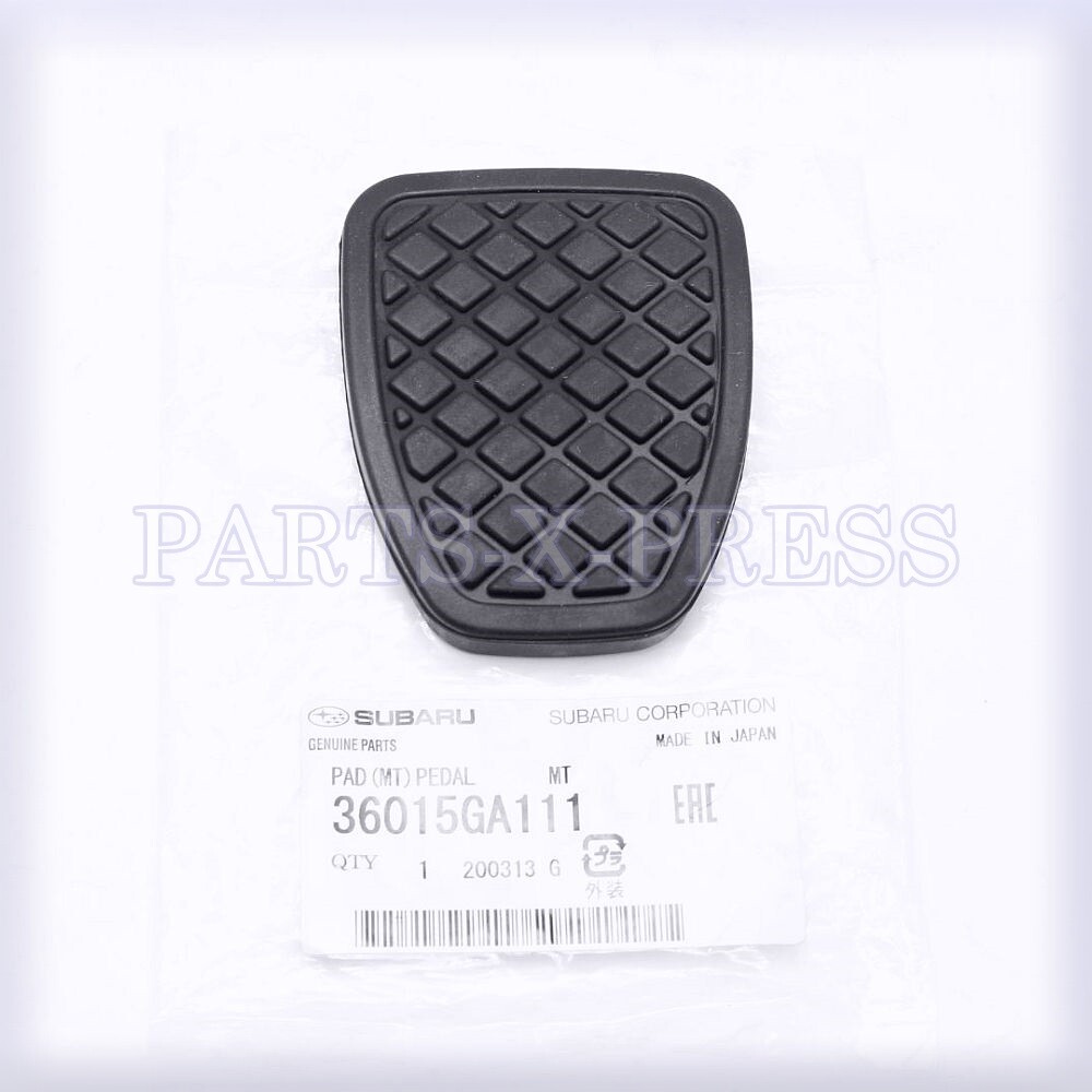 GENUINE SUBARU FORESTER IMPREZA LEGACY BRAKE & CLUTCH PEDAL PAD COVER 36015GA111