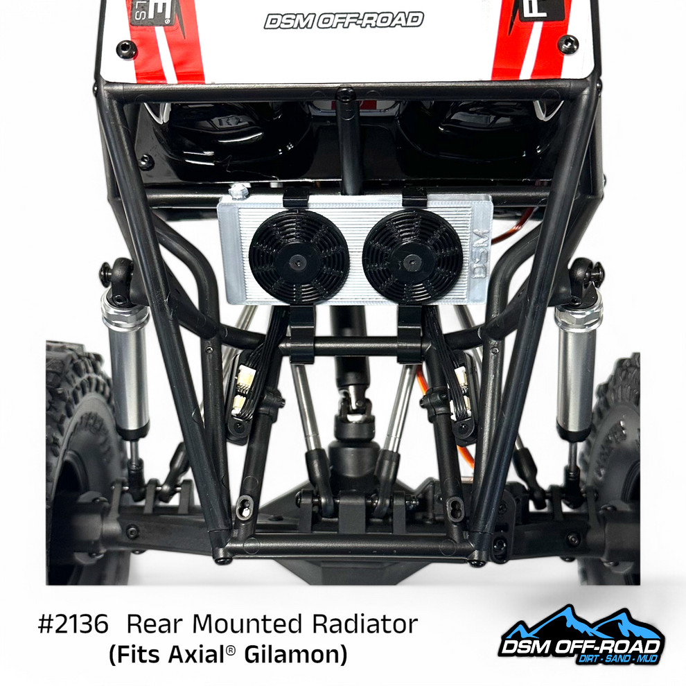 Rear Mounted Radiator (Fits Axial® Gilamon)