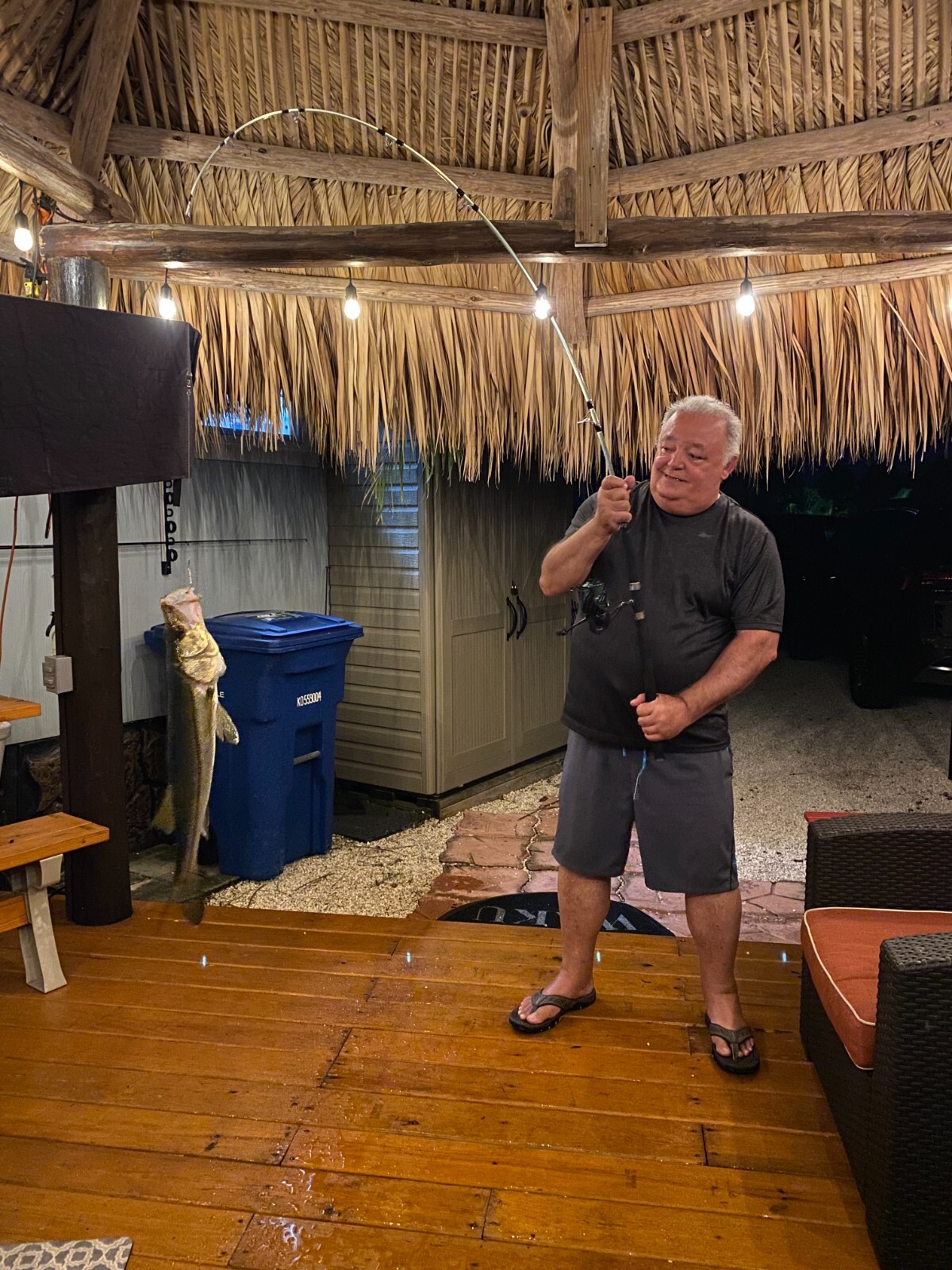 Spinning Rod - LARGO STICK I 7ft 1 Section 7 guides -Hook holder - Not Ugly