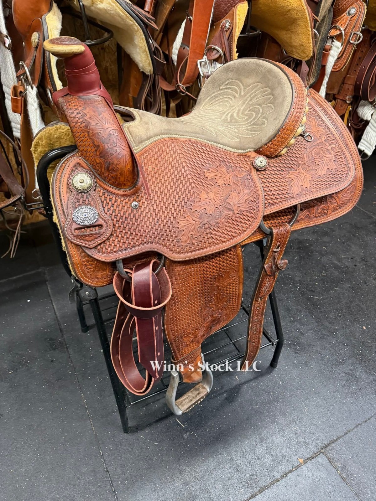 15" Crates - Roping Saddle