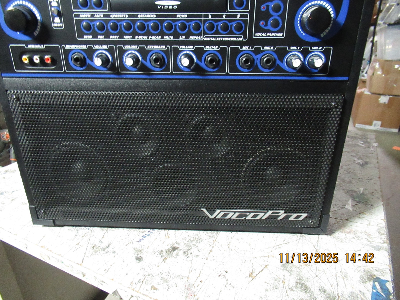 VOCOPRO Gig Star Multi Format Karaoke Entertainment System