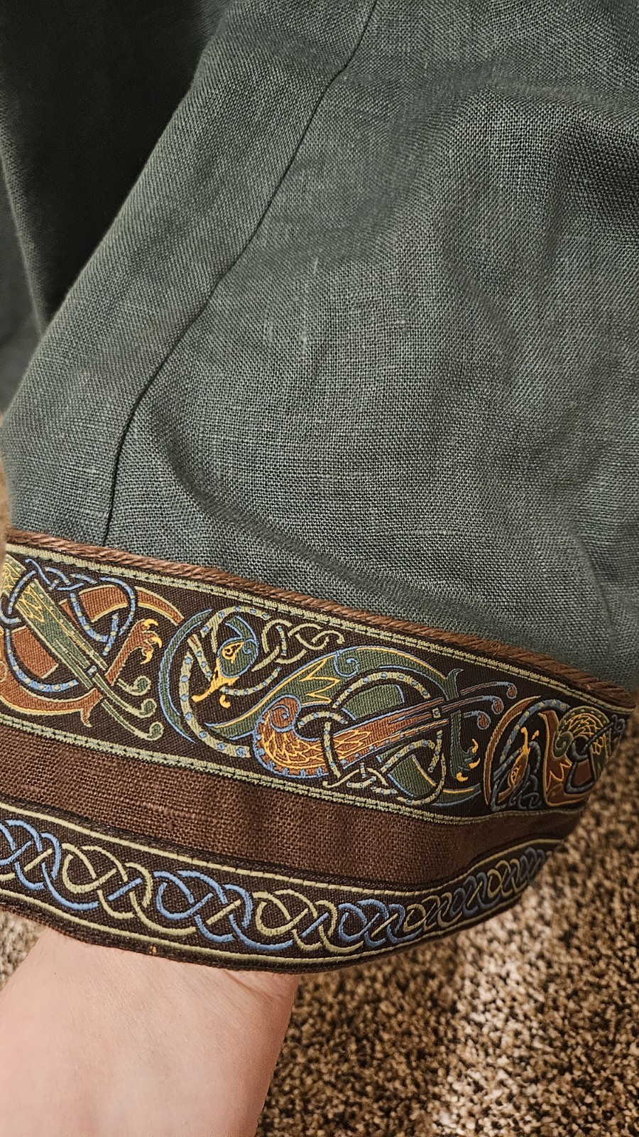 Armstreet gown SMALL linen