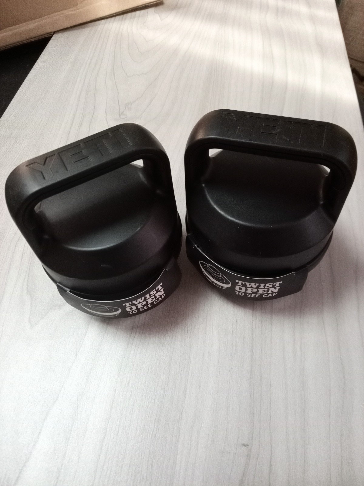 (2) YETI Rambler Chug Bottle Caps Replacement Fits All Rambler 18-64oz