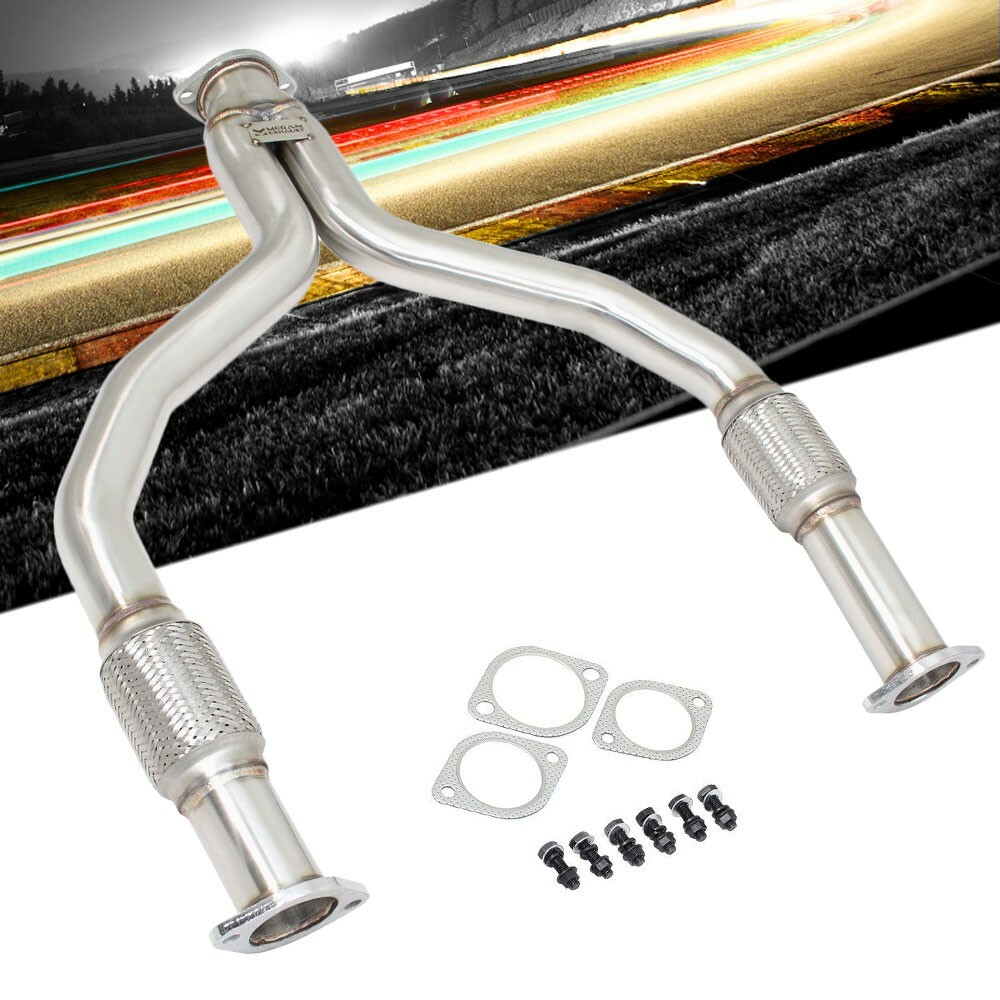 Megan Racing Rear Y-Pipe For Infiniti Q40/Q50/Q60 Nissan 350Z/370Z/Z AWD/RWD