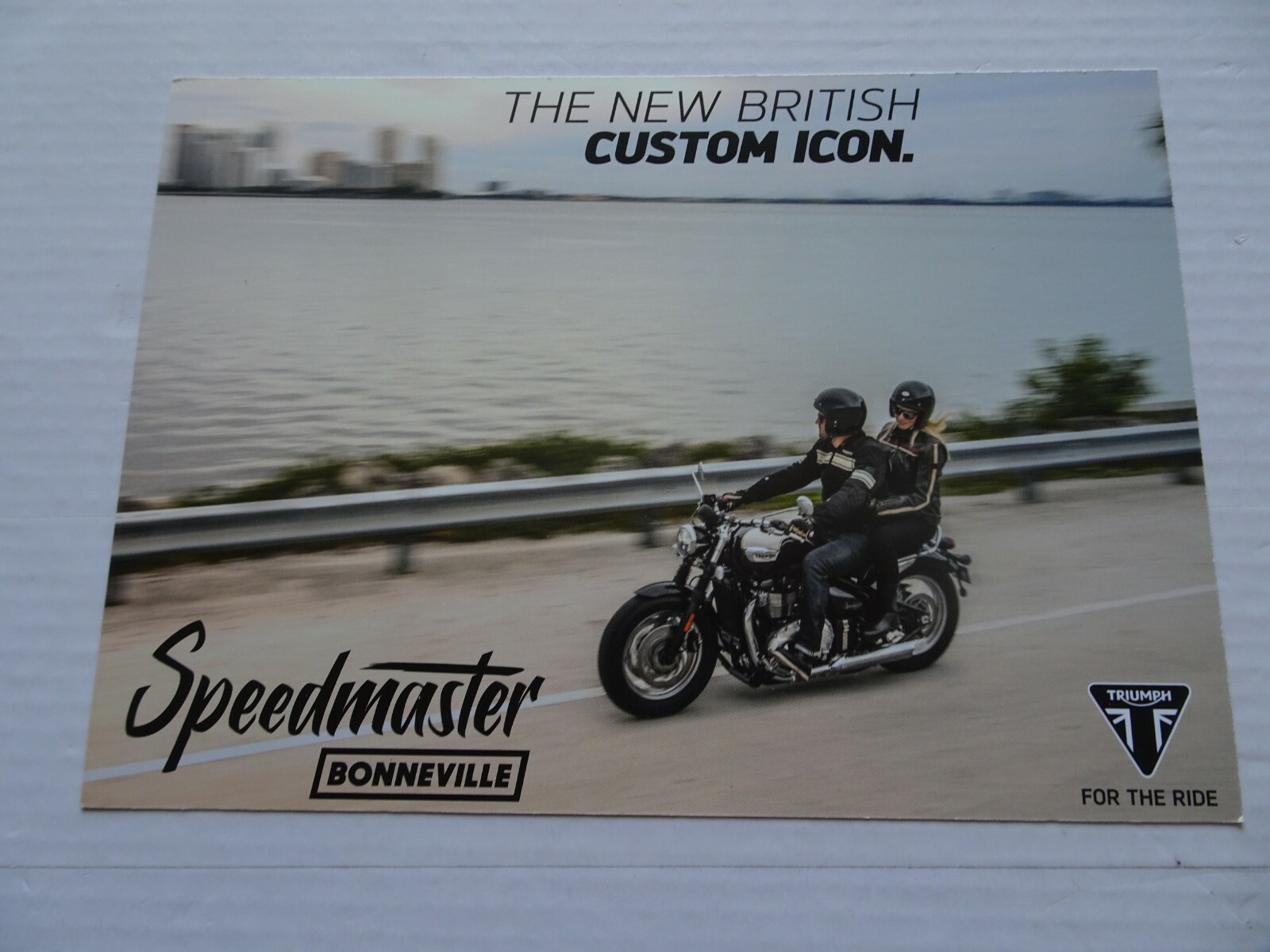 Triumph Motorcycles Bonneville Speedmaster Postcard