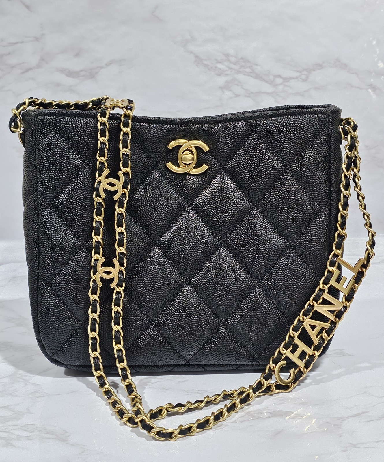 Chanel Makeup Black Shoulder Bag - VIP Gift