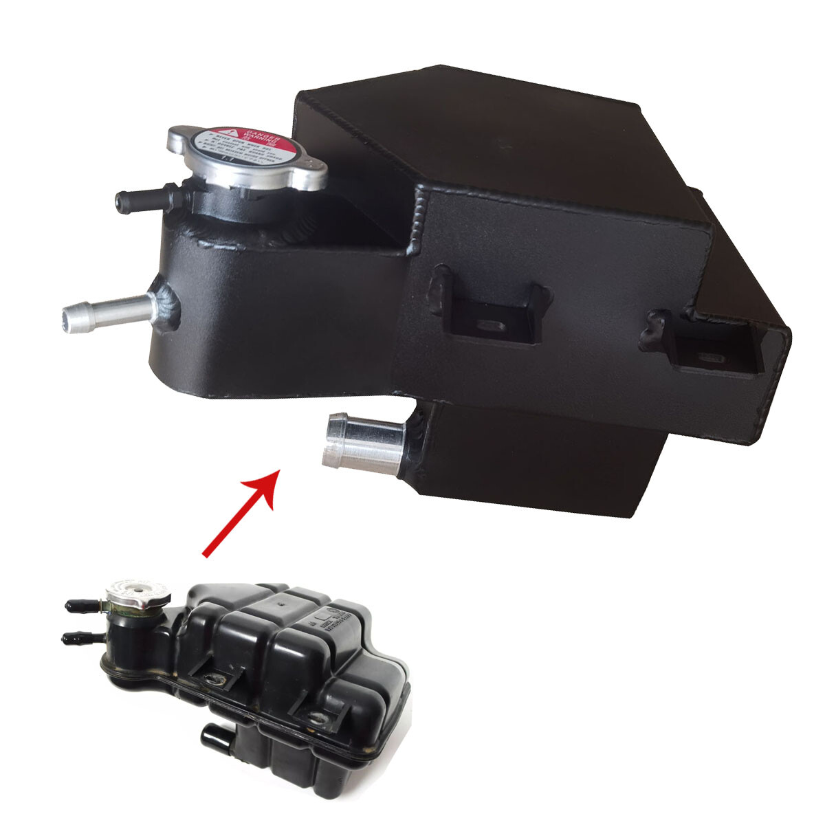 For 1990-1996 Chevy Corvette C4 5.7L Aluminum Coolant Reservoir Overflow Tank